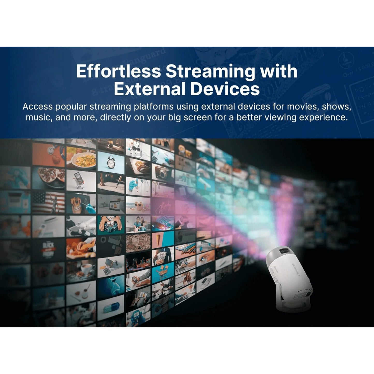 Emerson 150" Home Theater LCD Projector Combo