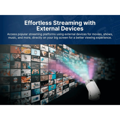 Emerson 150" Home Theater LCD Projector Combo