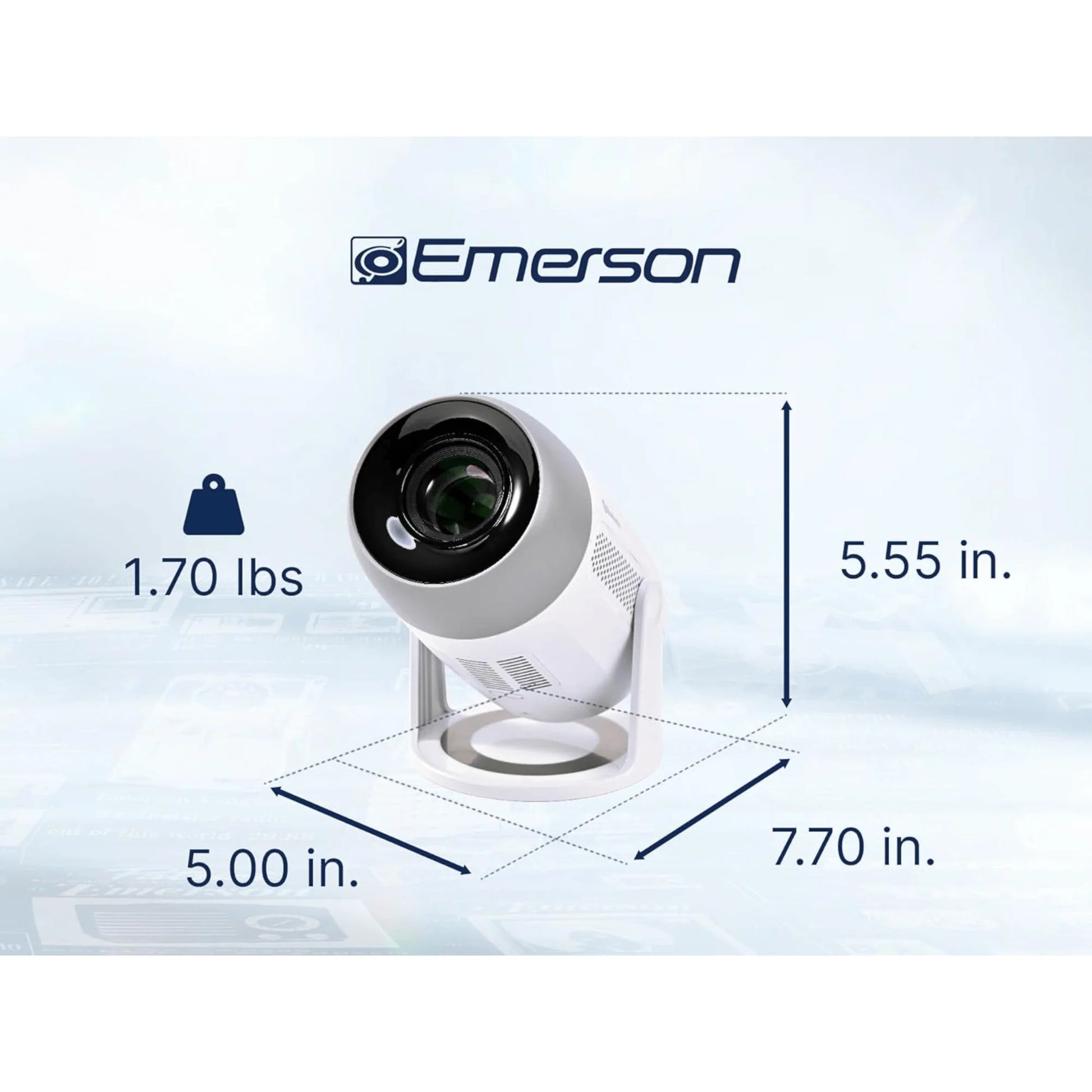 Emerson 150" Home Theater LCD Projector Combo