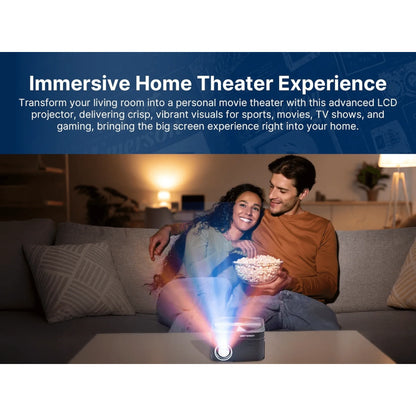 Emerson 120" Home Theater LCD Projector Combo with Built-In DVD Player