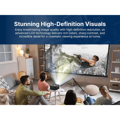 Emerson 120" Home Theater LCD Projector with Built-In DVD Player