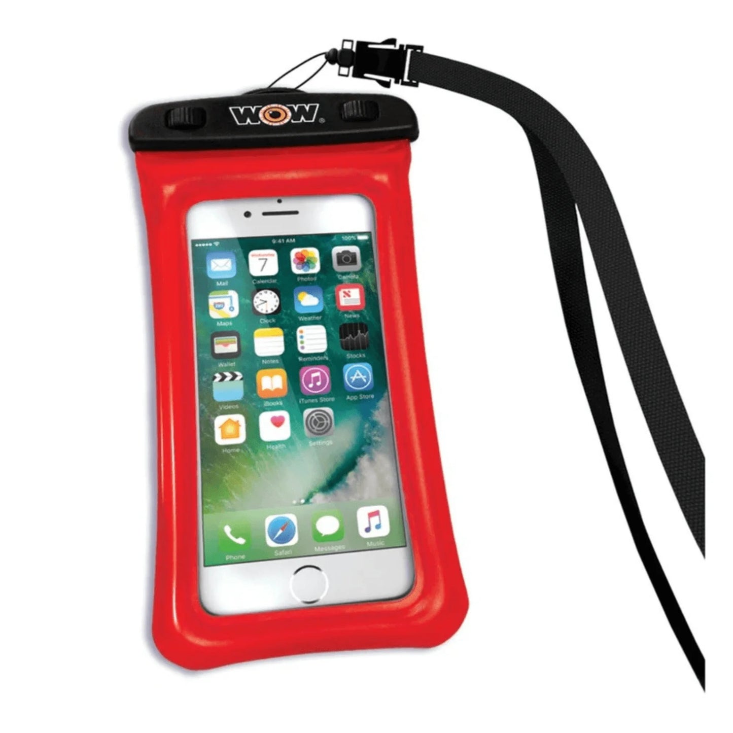 WOW Watersports H2O-Proof Waterproof Smart Phone Holder 4" X 8"