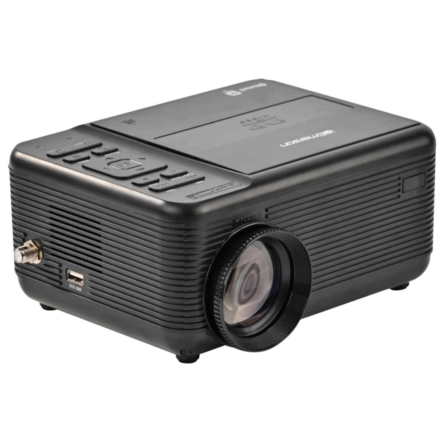 Emerson 120" Home Theater LCD Projector with Built-In TV Tuner and DVD Player