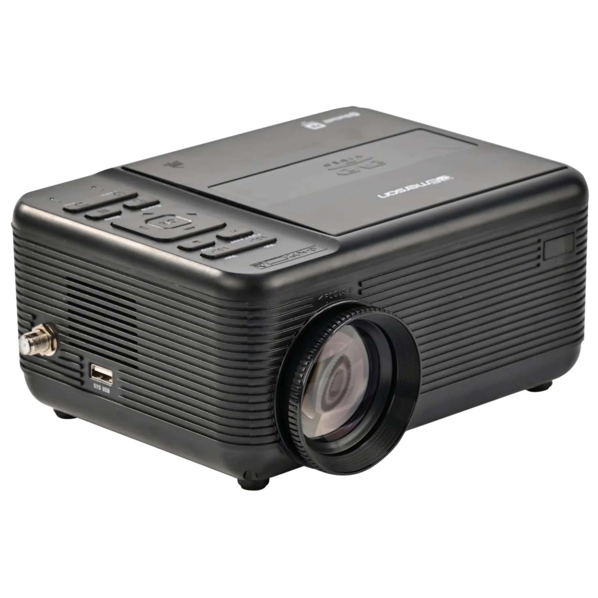 Emerson 120" Home Theater LCD Projector with Built-In TV Tuner and DVD Player