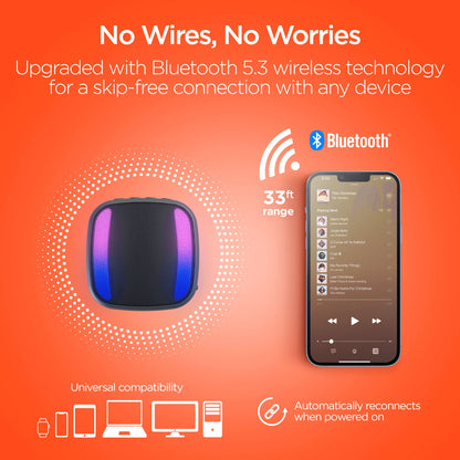 Hypergear Spin Cycle LED Wireless Bike Speaker