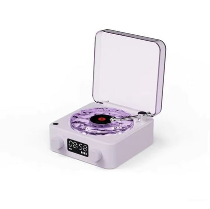 Mini Retro White Noise Bluetooth Speaker Portable Vintage Sleep Aid Bluetooth Speaker Subwoofer with RGB Light Support TF Card - OFW Electronics